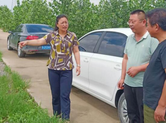 濱??h天場鎮(zhèn)一線巡查壓實防汛責任